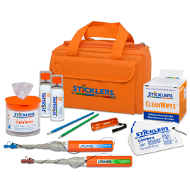 Sticklers™ Fiber Optic Cleaning Kit, High-Volume (2,300+ cleanings) MCC-FK08